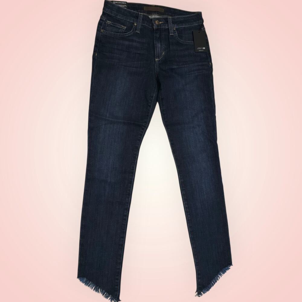 New JOES JEANS Womens Size 25‎ Flawless Dark Blue Skinny Ankle Denim Jeans